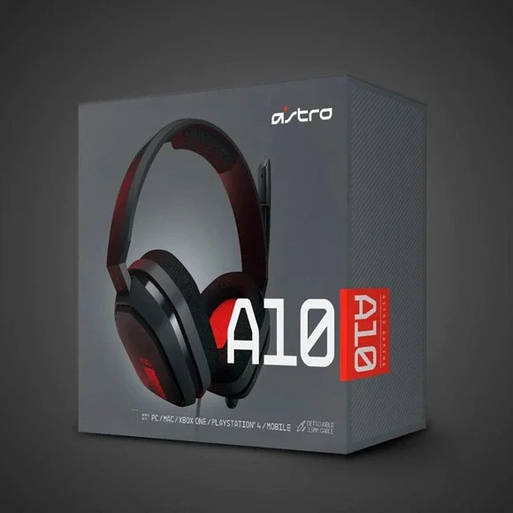 Astro Gaming - 939-001508 A10 Wired Stereo Over-the-Ear Gaming Headset